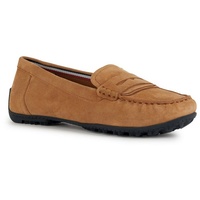 GEOX Damen D KOSMOPOLIS + Grip Moccasin, Camel, 37 EU