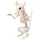 Boland 72404 - Ratten-Skelett, Größe 18 cm, beweglicher Mund, Attrappe aus Kunststoff, Ratte, Dekoration für Halloween, Karneval oder Mottoparty
