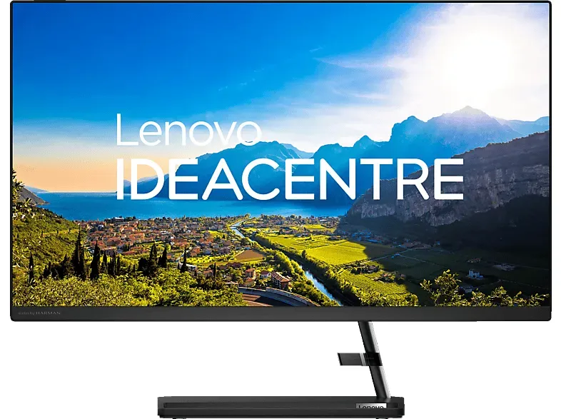 LENOVO IdeaCentre AIO 3 27, All-in-One-PC, mit 27 Zoll Display, AMD RyzenTM 7 7730U Prozessor, 16 GB RAM, 1 TB SSD, RadeonTM Onboard Graphics, Schwarz Windows 10 Home (64 Bit)