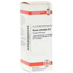 Aurum Colloidale D 6 Dilution 20 ml
