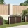 vidaXL Garten-Hochbeet verzinkter Stahl rechteckig 160 x 40 x 77 cm Braun 