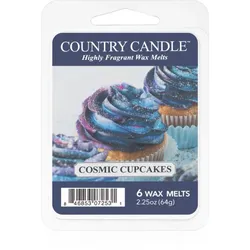Country Candle Cosmic Cupcakes wachs für aromalampen 64 g