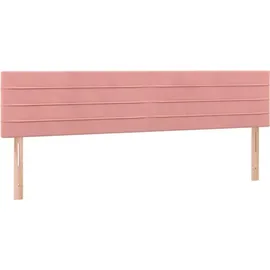 vidaXL Boxspringbett 180 x 200 cm Rosa