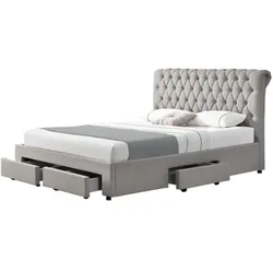 HTI-Living Polsterbett mit Knopf-Steppung Claire 180x200