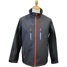 Terratrend Job Softshelljacke dunkelgrau/schwarz Größe S