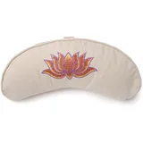 yogabox Yogakissen Halbmond Basic Lotus Stick multicolor - natur 40 x 17 12,0 cm 1 St