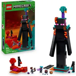 LEGO® Konstruktionsspielsteine »Der Enderman-Turm (21279), LEGO Minecraft«, (867 St.), Made in Europe LEGO® bunt
