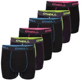 O'Neill Plain schwarz M 6er Pack