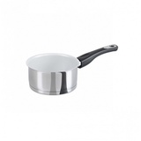 Genius Stielkasserolle CERAFIT STEEL mit Keramik-Beschichtung 16 cm 1,6 Liter
