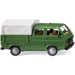 VW T3 Doppelkabine grasgrün Modell von WIKING 1:87