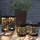 Star Trading Solarleuchte Kunststoff (B)6 x (H)11 x (T)6 cm 3er Set schwarz