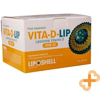 Vita-D-Lip Liposomal Vitamin D 1000iu Ergänzung 30 Päckchen Immunsystem