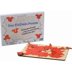 HUPE SPIELE EinSt02 Puzzle 45 Teile EinStein Holzpuzzle