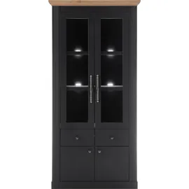 OTTO home Vitrine Westminster 97 x 42 x 202 cm Grau