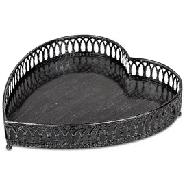 Formano Tablett aus Metall Herz Hyde Park