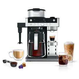 Ninja Prestige 2-in-1 Filterkaffee- und Kapselmaschine schwarz