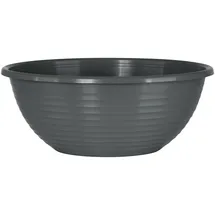 geli Pflanzschale Standard rund aus Kunststoff, Farbe:anthrazit, Durchmesser:44 cm