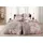 Home Affaire Bettwäsche HOME AFFAIRE "Susan in Gr. 135x200 oder 155x220 cm", rosa (rosa, grau), B/L: 135cm x 200cm, 1 Stk., 1 Stk., Polycotton recycelt, B/L: 80cm x 80cm, 2 Stk.