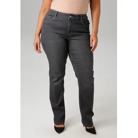 aniston plus Straight-Jeans in grey used), | Gr.: 52