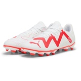 Puma Future Play Fg/Ag Fußballschuhe Herren 01 - PUMA white/fire orchid 48.5