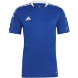adidas Mens TIRO21 TR JSY T-Shirt, Team royal Blue, X-Large