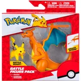 Pokémon Battle Figure Pack - Glurak & Pikachu