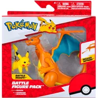 Pokémon Battle Figure Pack - Glurak & Pikachu