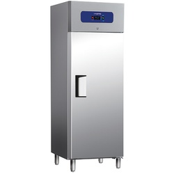 Gastro Mastro Kühlschrank 400 Liter aus Edelstahl für Fisch mit statischer Kühlung, 0°/-5°C