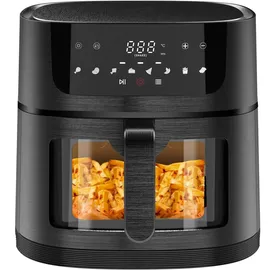 iceagle Heißluftfritteuse XXL Air Fryer 9L schwarz