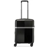 Roncato Airglam 4 Rollen Kabinentrolley S 55 cm mit Dehnfalte nero