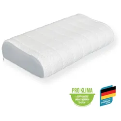 Beco Nackenstützkissen »Vario Med«, Füllung: Gelschaum, Bezug: Doppeltuch, (1 St.), Kern aus Gelschaum & Gesundheitsprodukt nach ZPmed®, weiß, , 858452-0