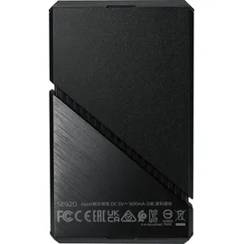 A-Data ADATA SE920 SSD 2 TB USB-C 3.2 Gen 2 black 2TB, USB4 (SE920-2TCBK)
