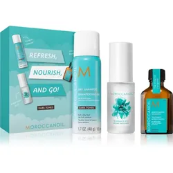 Moroccanoil Refresh, Nourish, and Go! (Dark Tones) Set für dunkles Haar für Damen
