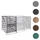 MCW Mülltonnenbox H62 67 x 114 cm grau