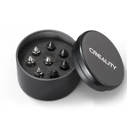 Creality 3D 4008030052, Spitzen-Ersatzset, Schwarz, Silber, 8 Stück(e)
