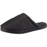 Tommy Hilfiger Nylon Hilfiger House Shoe (FM0FM05225) Hausschuhe, Schwarz (Schwarz), 45/45 EU, Black, 45/46 EU