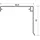 Tetzner & Jentzsch Wetterschenkel-Klemmdeckel 80 mm preßblank 3500 mm