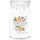 Yankee Candle White Spruce & Grapefruit große Kerze 567 g weiß