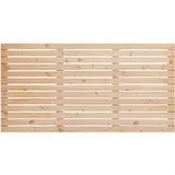 BM Massivholz Zaunfeld 180 x 90 cm Dou