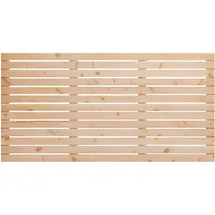 BM Massivholz Zaunfeld 180 x 90 cm Dou