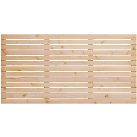 BM Massivholz Zaunfeld 180 x 90 cm Dou