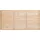 BM Massivholz Zaunfeld 180 x 90 cm Dou