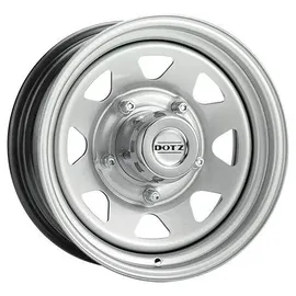 DOTZ Dakar 7,0 x 16 6 x 139,7 ET13 Schwarz/Silber
