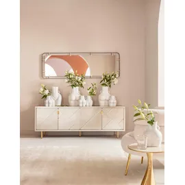 Kare Design Vase Donna Weiß,