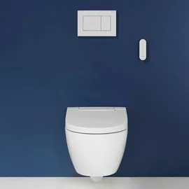 Geberit AquaClean Alba Dusch-WC mit WC-Sitz Weiß KeraTect