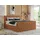 MKS Meble Boxspringbett mit Bettkasten, - Orange - Maße cm B: 201 H: 110