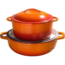 GSW Shadow Schmortopf 30 cm orange