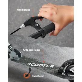 Vevor Scooter Schwarz
