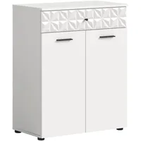 Xonox.home Badezimmer Prisma Kommode Schrank Midischrank Badezimmerschrank Badschrank in