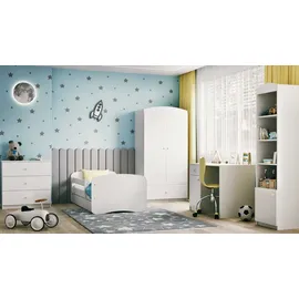 les tendances Kinderbett Babydreams 80 x 180 cm MDF/Spanplatte weiß
